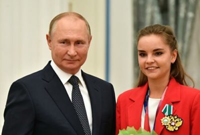 Путин отреагировал на выступление Дины Авериной на чемпионате мира