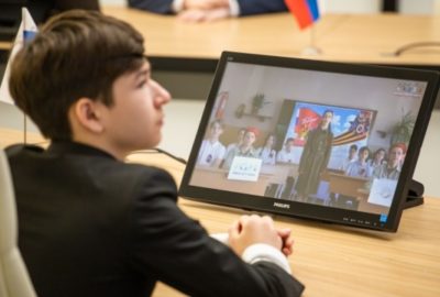 Школьники из новых регионов России приняли участие в онлайн-марафоне «Великий май, победный май!»